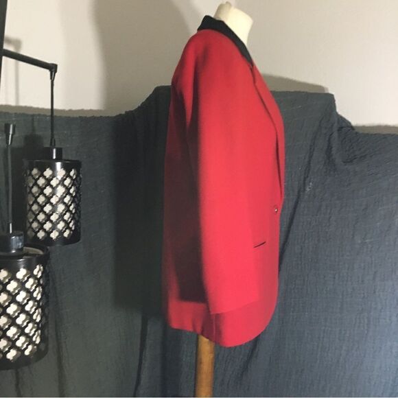 Prophecy VTG Red Blazer Size 10P - Picture 3 of 11